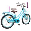 vidaXL Kinderfahrrad 18 Zoll f&uuml;r 5-7 Jahre alt Himmelblau