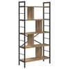 vidaXL B&uuml;cherregal 9 Ebenen 75 x 30 x 156 cm Holzwerkstoff