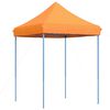 vidaXL Party-Zelt Orange 200 x 200 x 306 cm Oxford-Stoff