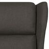 vidaXL Relaxsessel Taupe Stoff