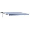 vidaXL Manuelle Gelenkarmmarkise mit LEDs 4,5 &times; 3 m