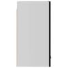 vidaXL H&auml;ngeschrank Schwarz 29,5x31x60 cm Holzwerkstoff