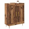 vidaXL Sideboard Altholz 69,5 x 34 x 90 cm Verbundholz und Eisen