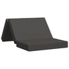 vidaXL Klappsofa Bett 80 x 67 x 45 cm Dunkelgrau