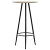 vidaXL 5-tlg. Bar-Set Kunststoff Grau