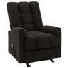 vidaXL Massagesessel Schwarz Stoff
