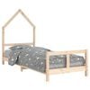 vidaXL Kinderbett 80x200 cm Massivholz Kiefer
