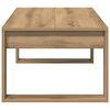 vidaXL Couchtisch Artisan-Eiche 102x50x35 cm Holzwerkstoff