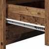 vidaXL Nachttisch mit Schubladen Altholz 38 x 34 x 61 cm Holzwerkstoff