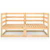vidaXL Gartensofa 2-Sitzer Massivholz Kiefer