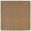 vidaXL Bereichsteppich Hellbraun 200 x 200 cm Jute