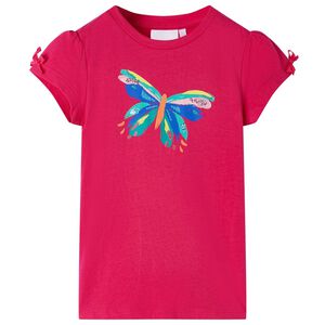 vidaXL Kids'T-shirt Pink 140 Helles Pink 104
