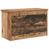 vidaXL Wandmontierter nachttisch Altholz 50 x 20 x 30 cm Holzwerkstoff