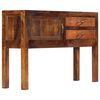 vidaXL Sideboard 118x30x75 cm Massivholz Mango