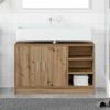 vidaXL Badezimmerschrank Artisan-Eiche 90 x 29 x 55 cm Holzwerkstoff