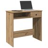 vidaXL Schreibtisch Artisan-Eiche 80x40x75 cm Holzwerkstoff
