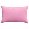 vidaXL Sofakissen 2 pcs Rosa 60 x 40 cm Stoff