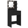 vidaXL Schlafzimmer-Frisiertische Schwarz 80 x 39,6 x 135 cm