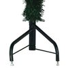 vidaXL Eckiger künstlicher Weihnachtsbaum Grün 180 cm PVC und Metall