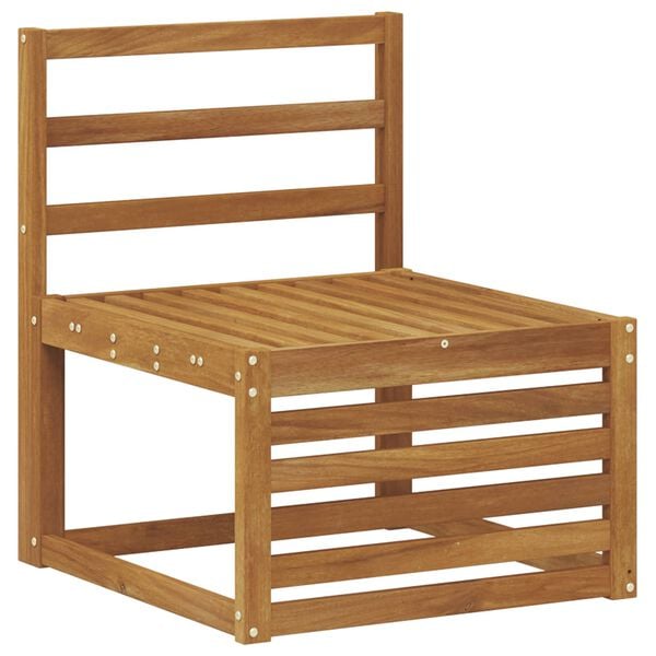 vidaXL Sofagarnituren 8 pcs Natur Massivholz Akazie