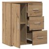 vidaXL Sideboard Artisan-Eiche 60 x 31 x 70 cm Holzwerkstoff