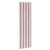 vidaXL Insektenschutzvorhang Chenille Silber Grau und Rosa 56 x 185 cm