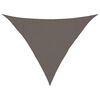 vidaXL Sonnensegel 160 g/m&sup2; Anthrazit 3,5x3,5x4,9 m HDPE