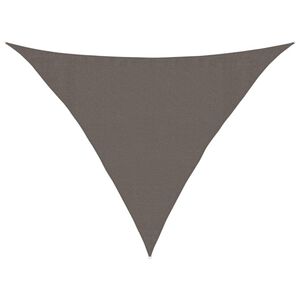 vidaXL Sonnensegel 160 g/m&sup2; Anthrazit 3,5x3,5x4,9 m HDPE