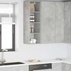 vidaXL H&auml;ngeschrank Beton Grau 30 x 29,5 x 100 cm Holzwerkstoff