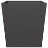 vidaXL Pflanzk&uuml;bel Schwarz 50x50x50 cm Stahl