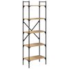 vidaXL B&uuml;cherregal 5 Ebenen 56 x 32 x 174 cm Holzwerkstoff