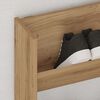 vidaXL Wand-Schuhregal Artisan-Eiche 80x18x90 cm Holzwerkstoff