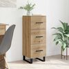 vidaXL Sideboard Artisan-Eiche 34,5 x 34 x 90 cm Holzwerkstoff