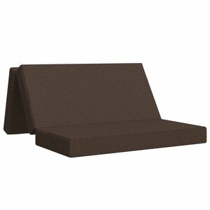 vidaXL Klappsofa Bett 140 x 67 x 45 cm Taupe