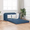 vidaXL Schlafsofa 110cm Blau Stoff
