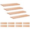 vidaXL Treppenstufen 12 stk. 90 x 25 x 2 cm Natur Massivholz Buche