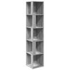 vidaXL Eckregal Grau Sonoma 33x33x164,5 cm Holzwerkstoff