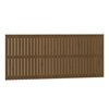 vidaXL Wand-Kopfteil Honigbraun 204x3x90 cm Massivholz Kiefer