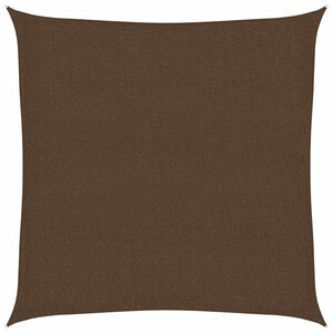 vidaXL Sonnensegel 160 g/m&sup2; Braun 3x3 m HDPE