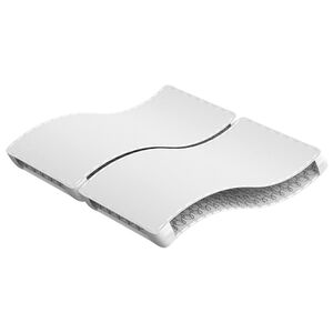 vidaXL Matratze Bonnell-Federkern Mittel 200x200 cm