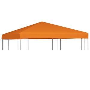 vidaXL Pavillondach 310 g/m&sup2; 3x3 m Orange