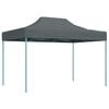 vidaXL Profi-Partyzelt Faltbar 3&times;4 m Stahl Anthrazit