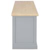 vidaXL TV-Schrank Grau 120x30x40 cm Holz