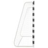 vidaXL Fußballtor 300 x 200 x 90 cm Metall Schwarz und Weiß