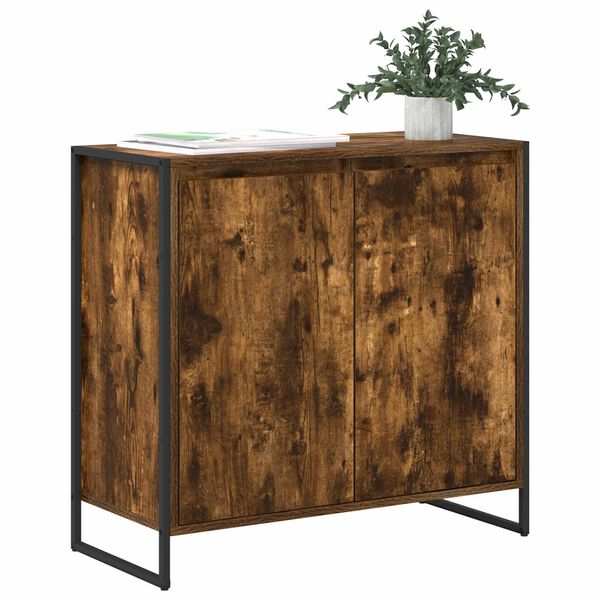 vidaXL Seitenschrank Raucharbe 79 x 36 x 75 cm Holzwerkstoff
