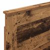 vidaXL Kopfteil mit Kopfteil Altholz 90 cm Holzwerkstoff