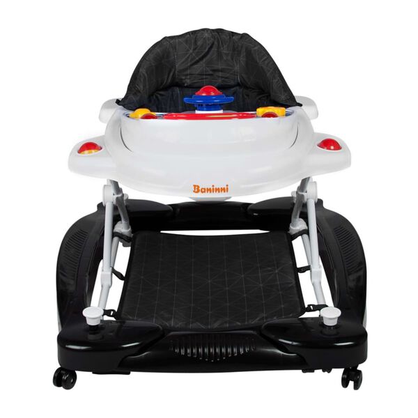 Baninni 2-in-1 Lauflernhilfe Classic Schwarz Diamant