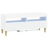 vidaXL LED-TV-Schrank ARNHEM 100 x 35 x 43 cm Wei&szlig; Holzwerkstoff