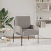 vidaXL Sofas mit Kissen 55cm Taupe Sperrholz