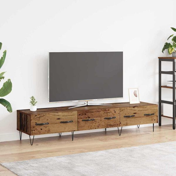 vidaXL TV-Schr&auml;nk Altholz 150 x 36 x 30 cm Holzwerkstoff